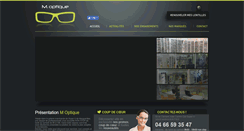 Desktop Screenshot of m-optique.com