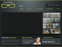 Tablet Screenshot of m-optique.com